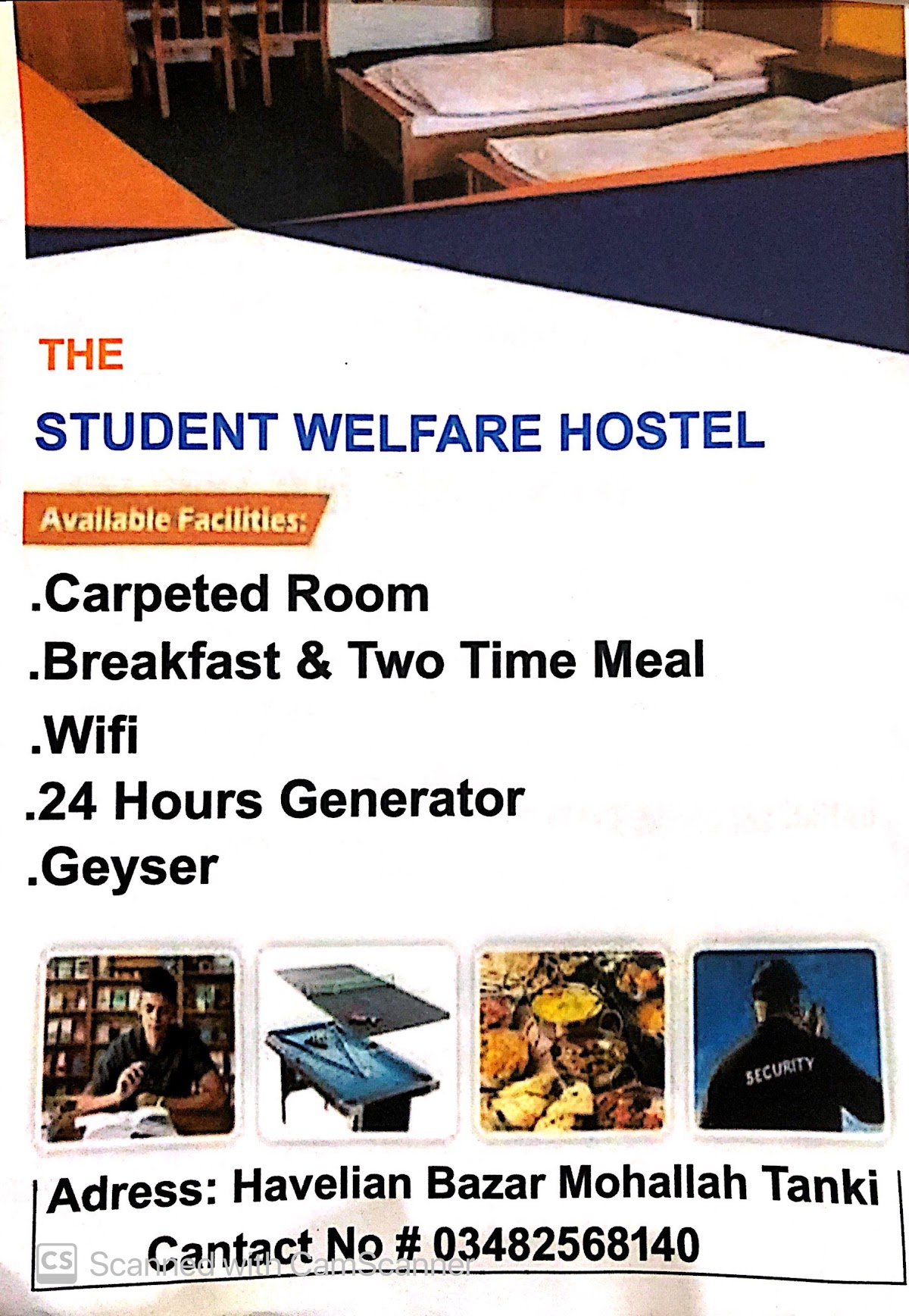 THE STUDENT WELFARE HOSTEL - boys hostel in Haripur, Khyber Pakhtunkhwa