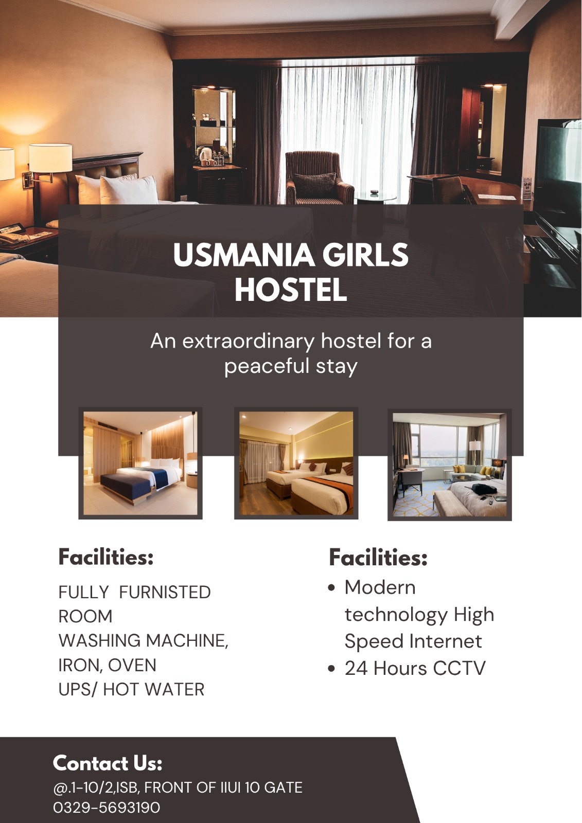 Usmania girls hostel l-10/2 Islamabad — photo 7