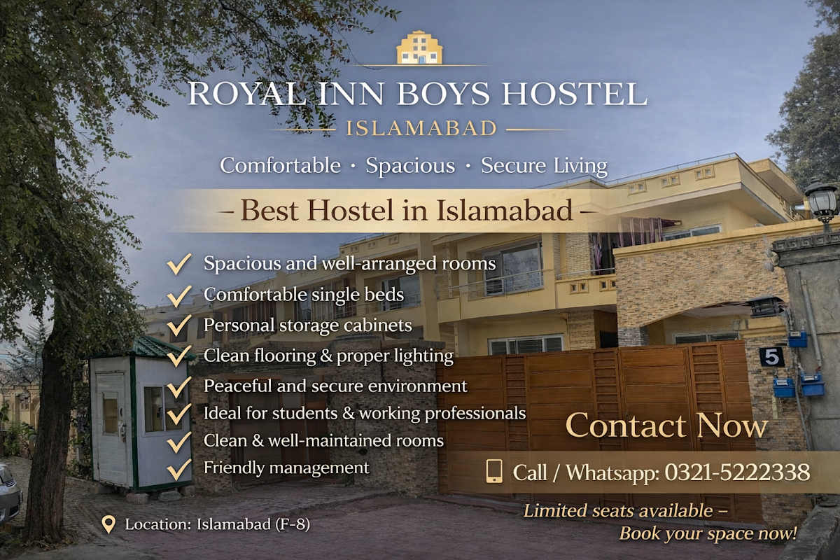 Royal Inn Boys Hostel F-8 — photo 10