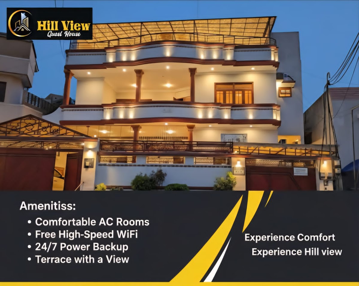 Hill View Guest House - Family Hotel at Central Location