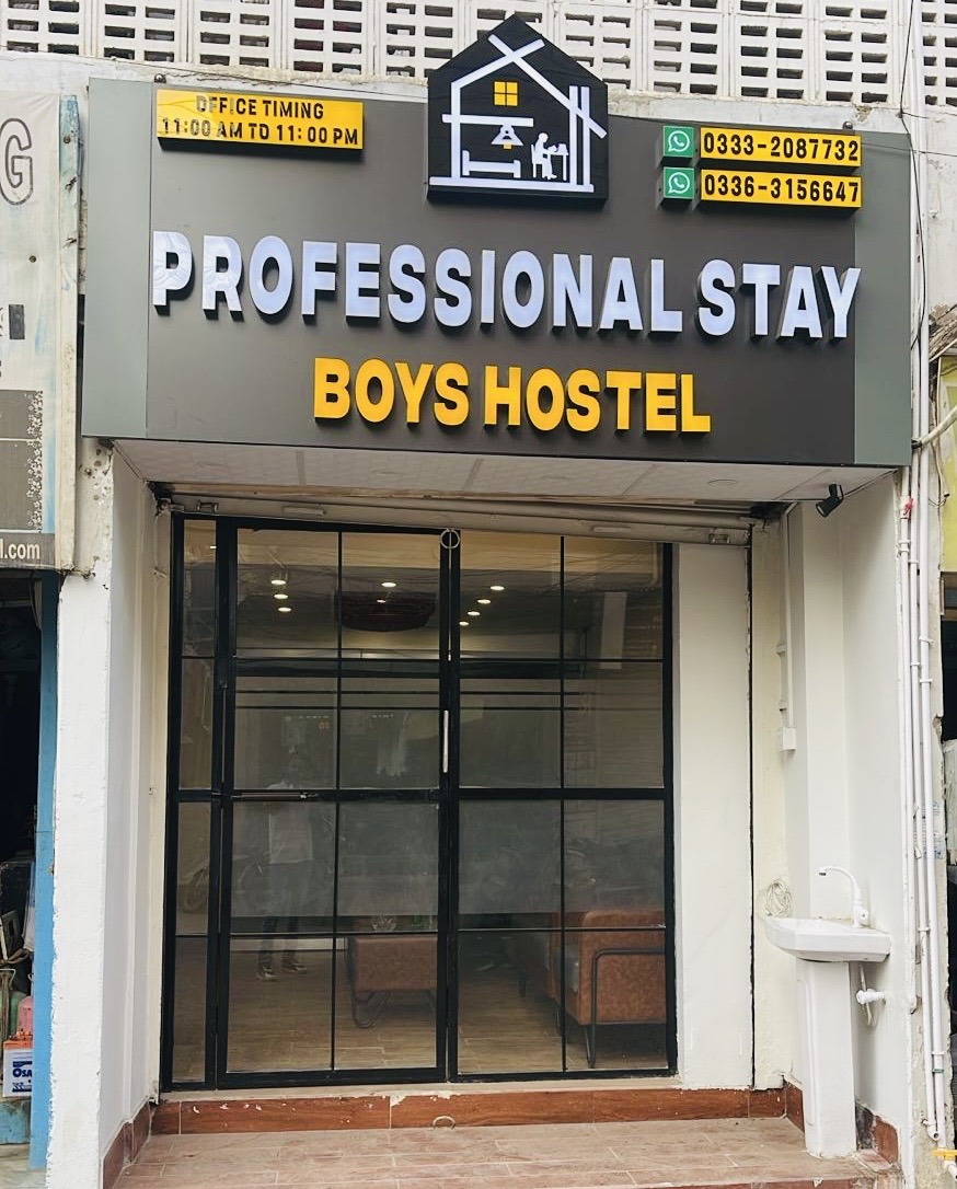 Professional Stay Boys Hostel DHA ph 2 Branch