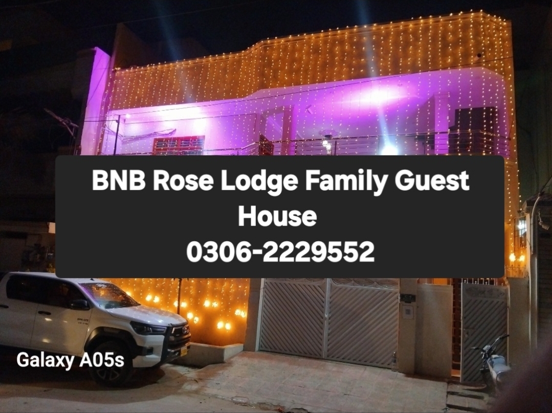 BNB Rose Lodge Family Guest House - coed hostel in Karachi, Sindh