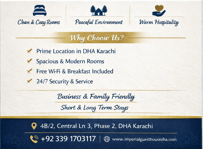 Imperial Guest House DHA Karachi — photo 10