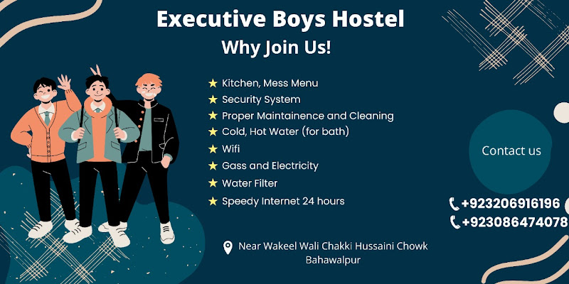 EXECUTIVE boys hostel - boys hostel in Bahawalpur, Punjab