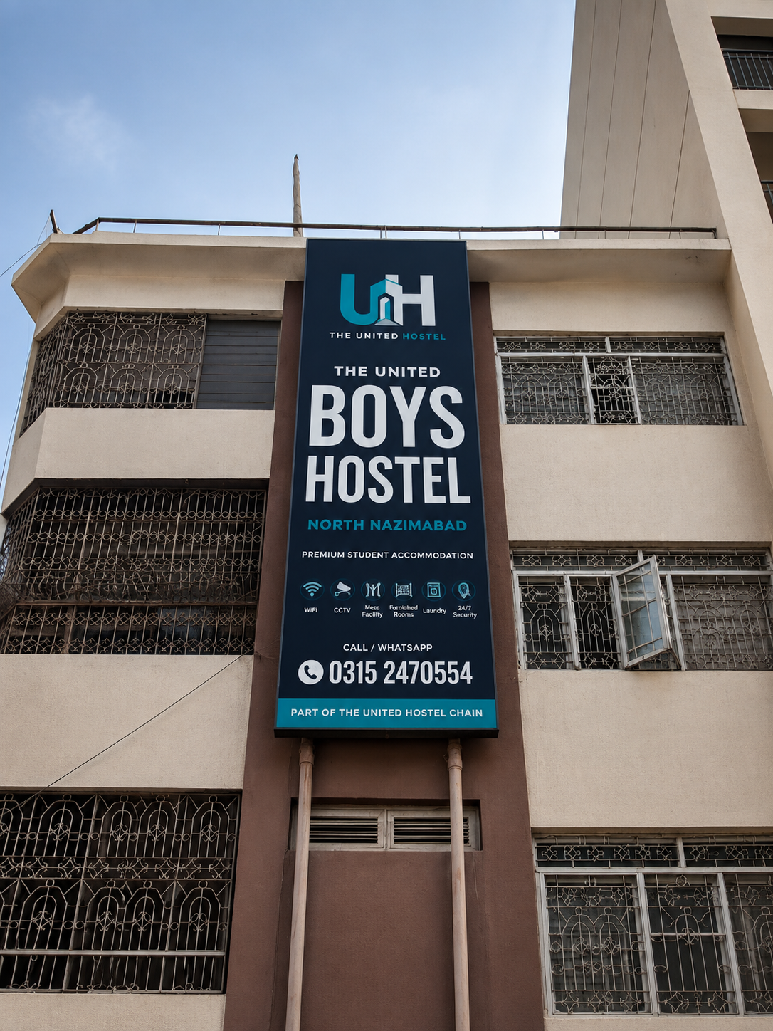 THE UNITED BOYS HOSTEL-North Nazimabad, Karachi