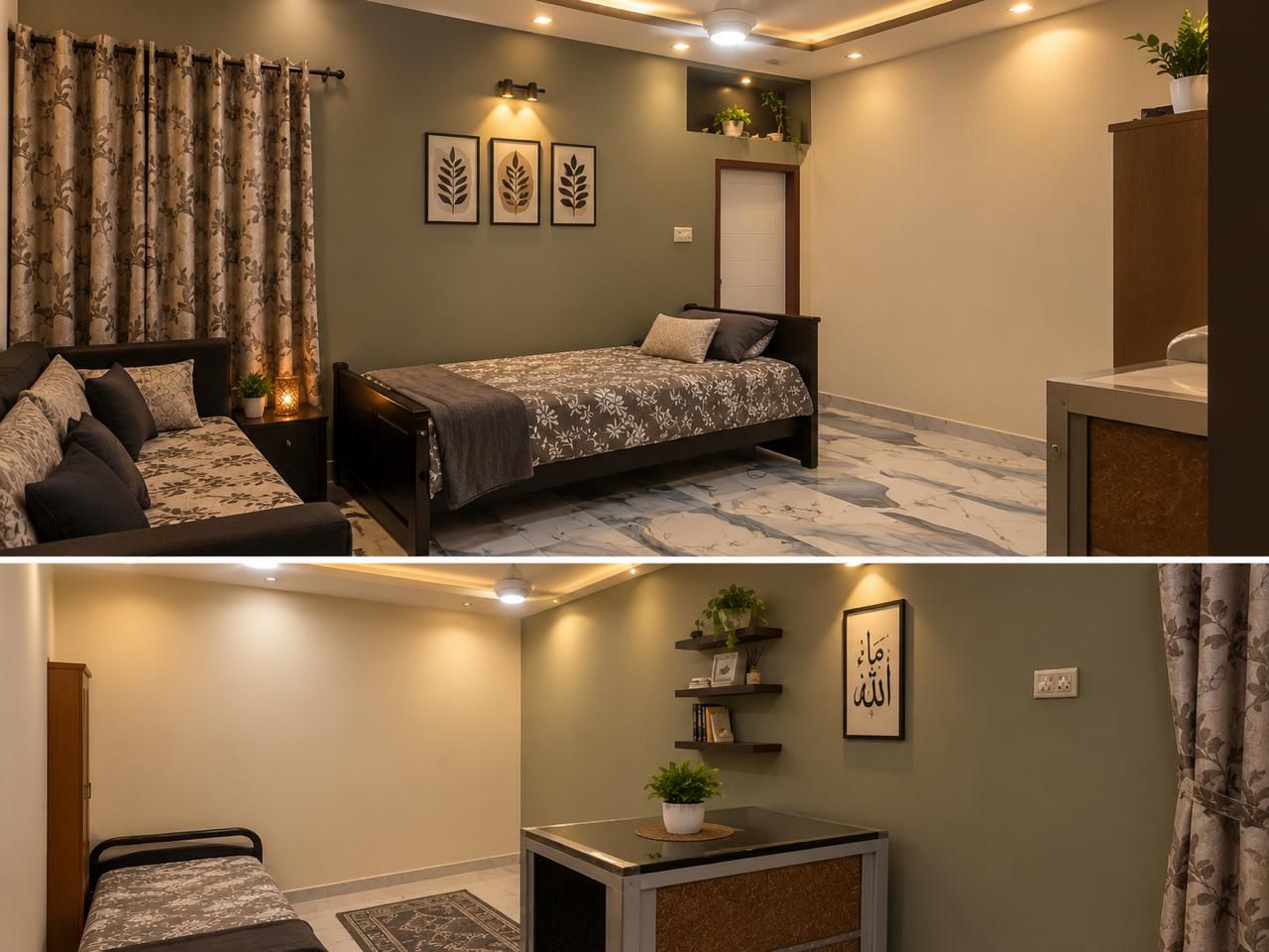2 seater rooms
